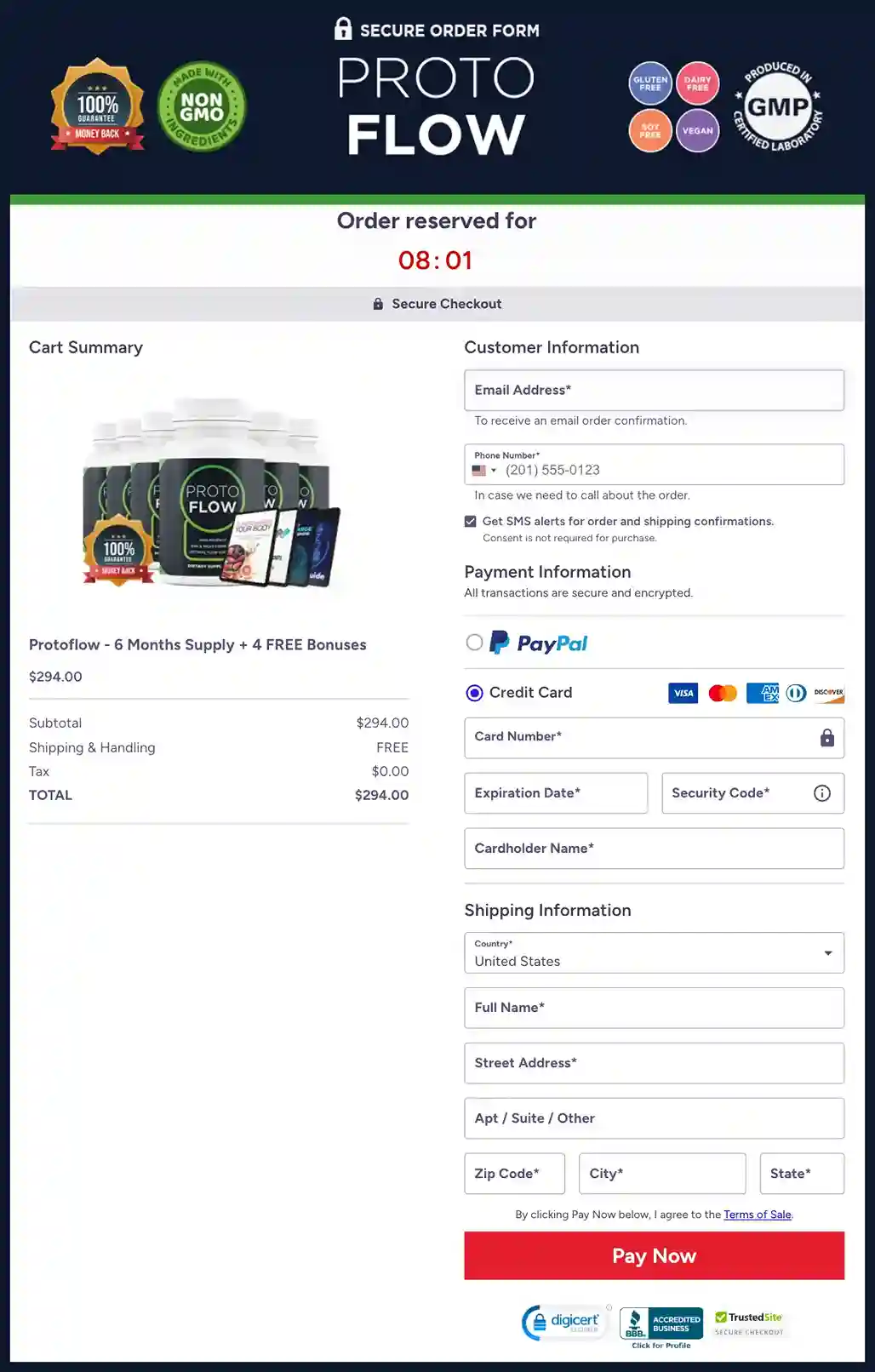 protoflow protoflow-secure-checkout-page